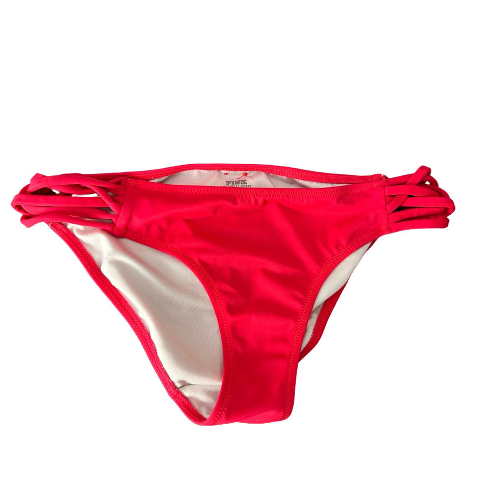 VICTORIA’S SECRET PINK RED BIKINI BOTTOM